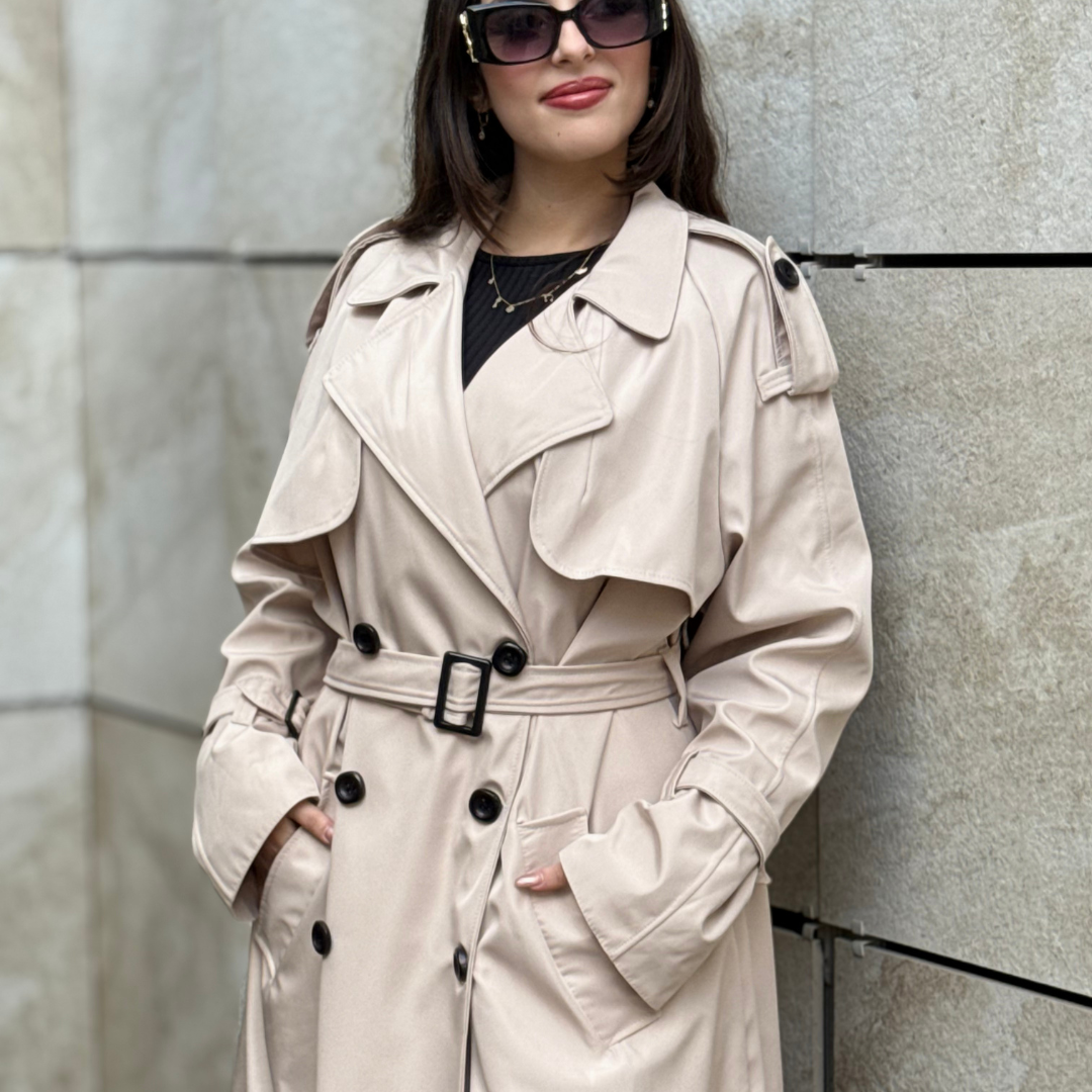 Trench Classique Anglais Vintage