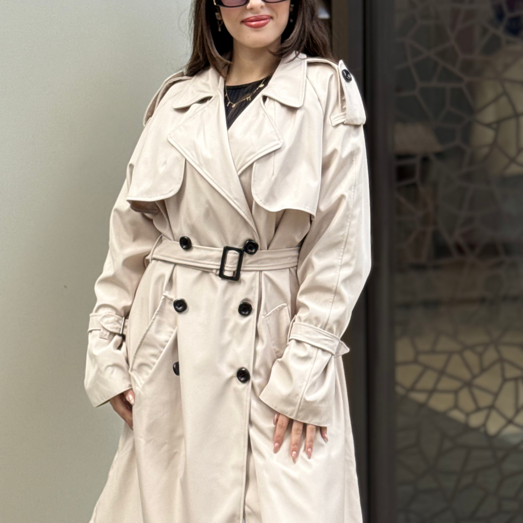 Trench Classique Anglais Vintage