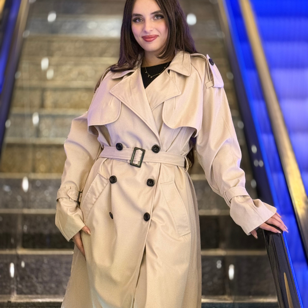 Trench Classique Anglais Vintage